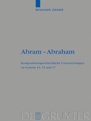 cover image of Abram--Abraham